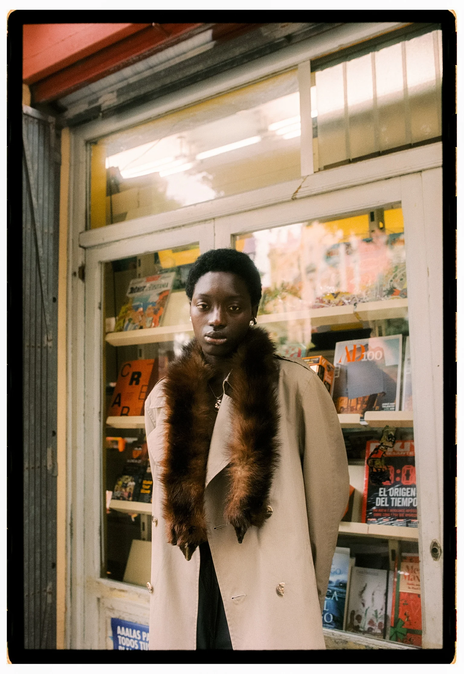 Fatou — retrato beauty con iluminación editorial