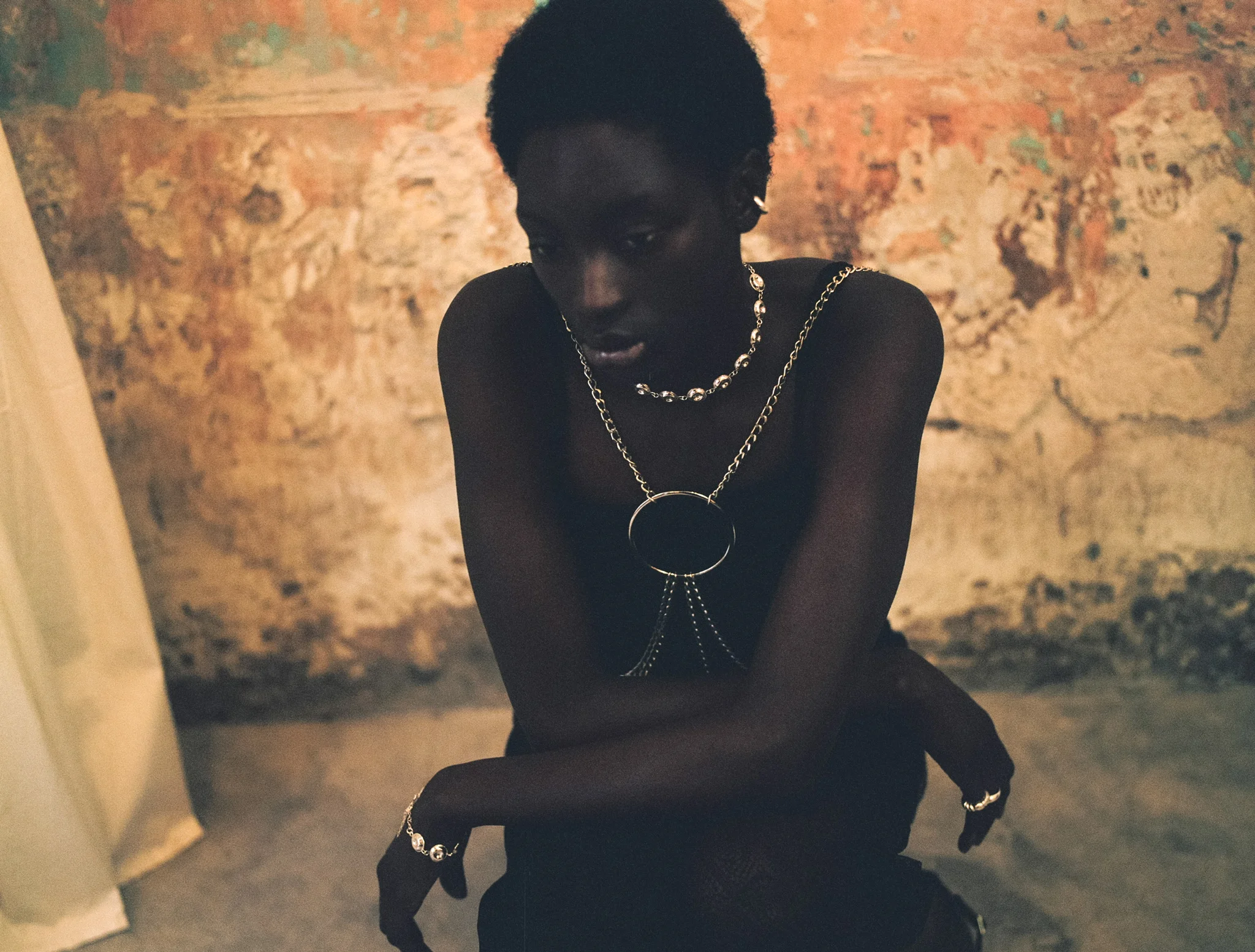 Sesión de belleza Fatou — retrato beauty editorial
